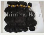 brazilian 100 % human hair body wave hair weaving