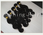 brazilian 100 % human hair body wave hair weaving