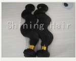 brazilian 100 % human hair body wave hair weaving