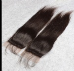 human tied hair  closure